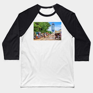 Cambodian Railways Revisited. Baseball T-Shirt